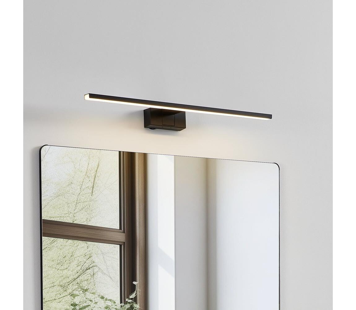 Eglo 901848-LED Koup. osvětlení zrcadla CONETTILLA LED/10W/230V 60 cm IP44 černá 901848