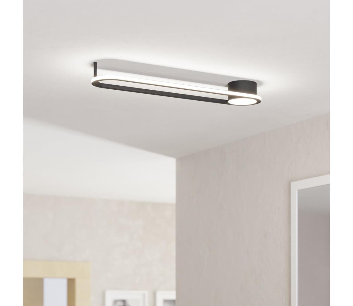 Eglo 902151-LED Stropní svítidlo COLLECORVINO LED/24W/230V 2700/4000/6500K černá 902151