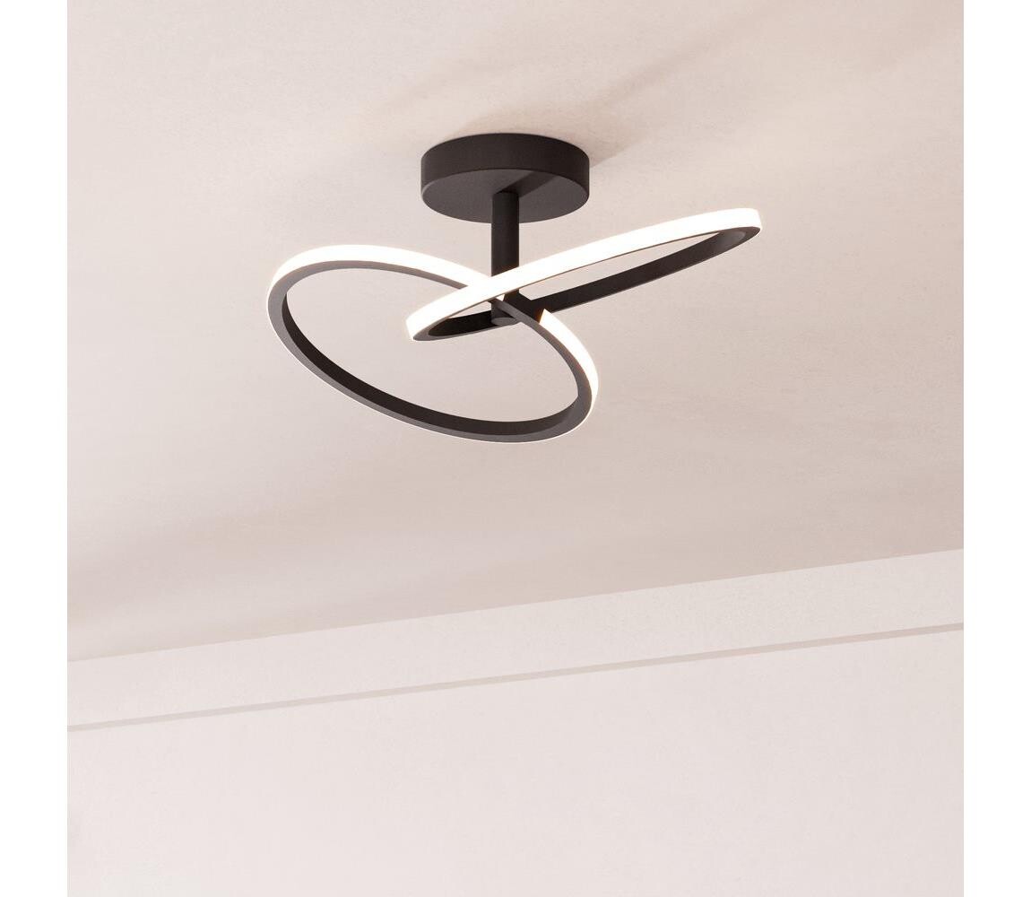 Eglo 902144 - LED Stropní svítidlo CONGIUNTI LED/12W/230V 2700/4000/6500K černá 902144