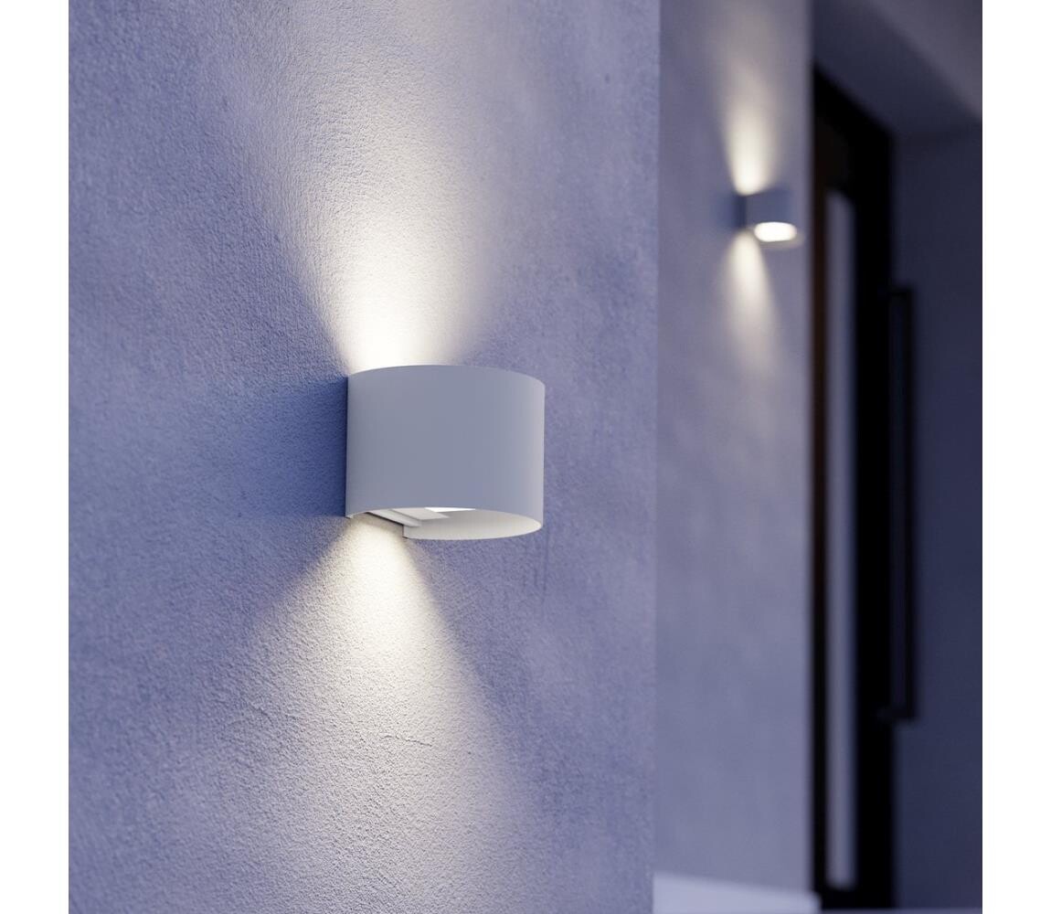 Eglo 901843 - LED Venkovní nástěnné svítidlo CALPINO 2xLED/2,8W/230V IP54 bílá 901843