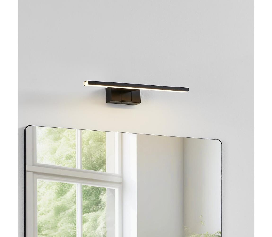 Eglo 901847-LED Koup. osvětlení zrcadla CONETTILLA LED/7W/230V 40 cm IP44 černá 901847