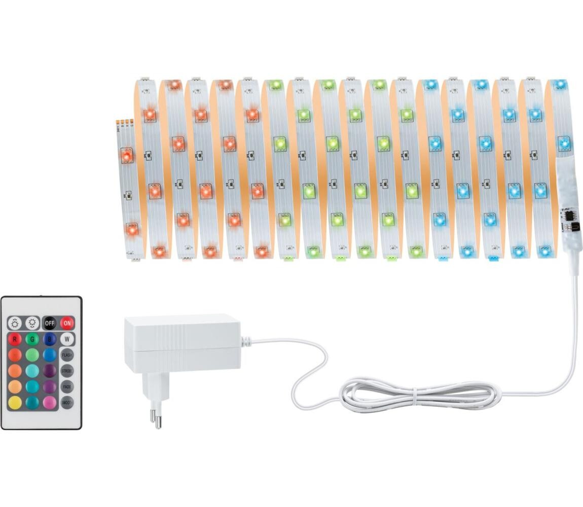 Paulmann 3989 - LED RGBW/19W Stmívatelný pásek TIP 10 m 230V + dálkové ovládání 3989