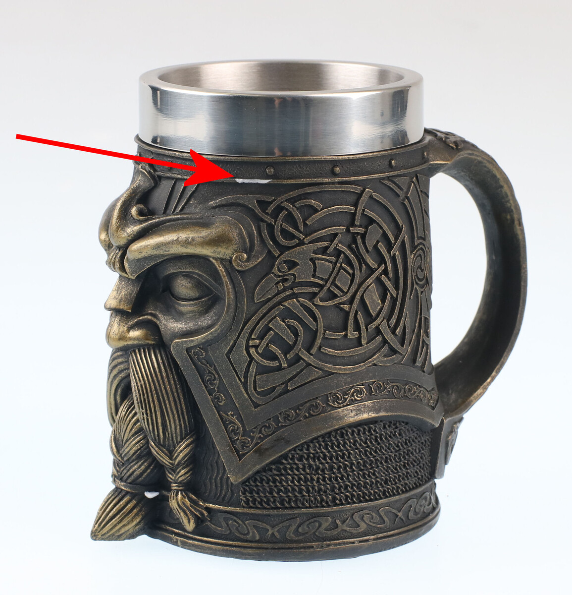 hrnek (korbel) Odin - POŠKOZENÉ