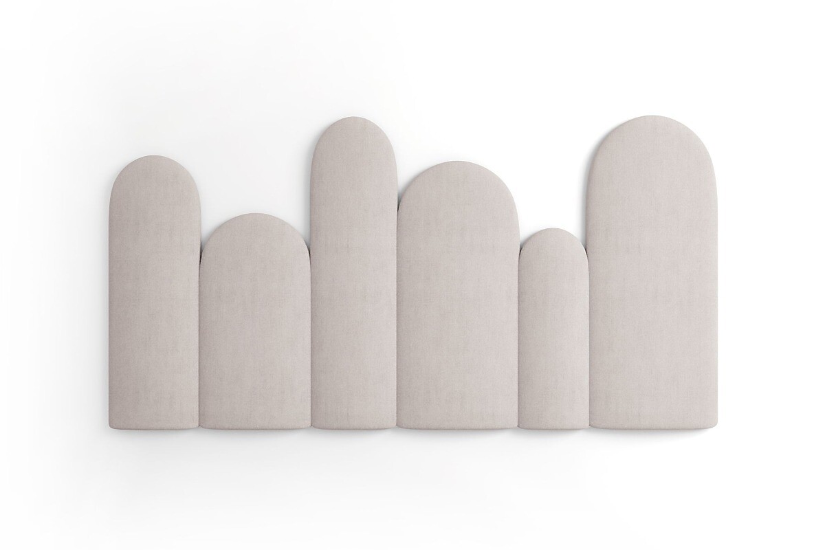 Čalouněné panely Trinity Plotek – krémová 01