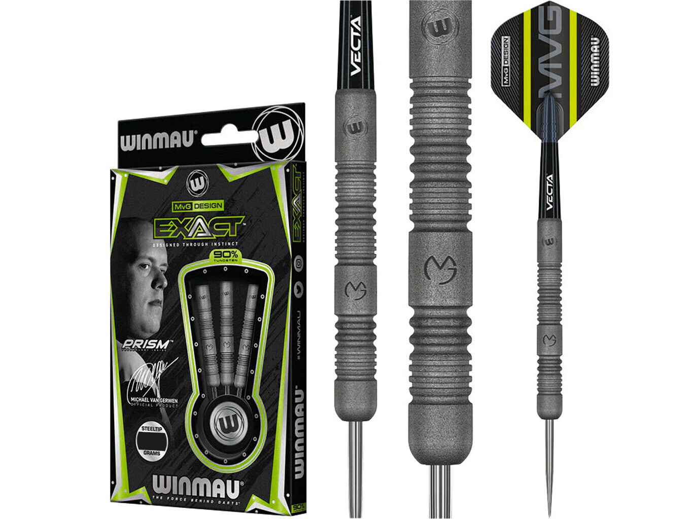 Winmau Šipky Steel Michael van Gerwen - Exact - 25g