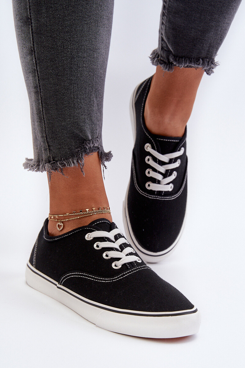 Boto Dámské Klasické Černé Tenisky