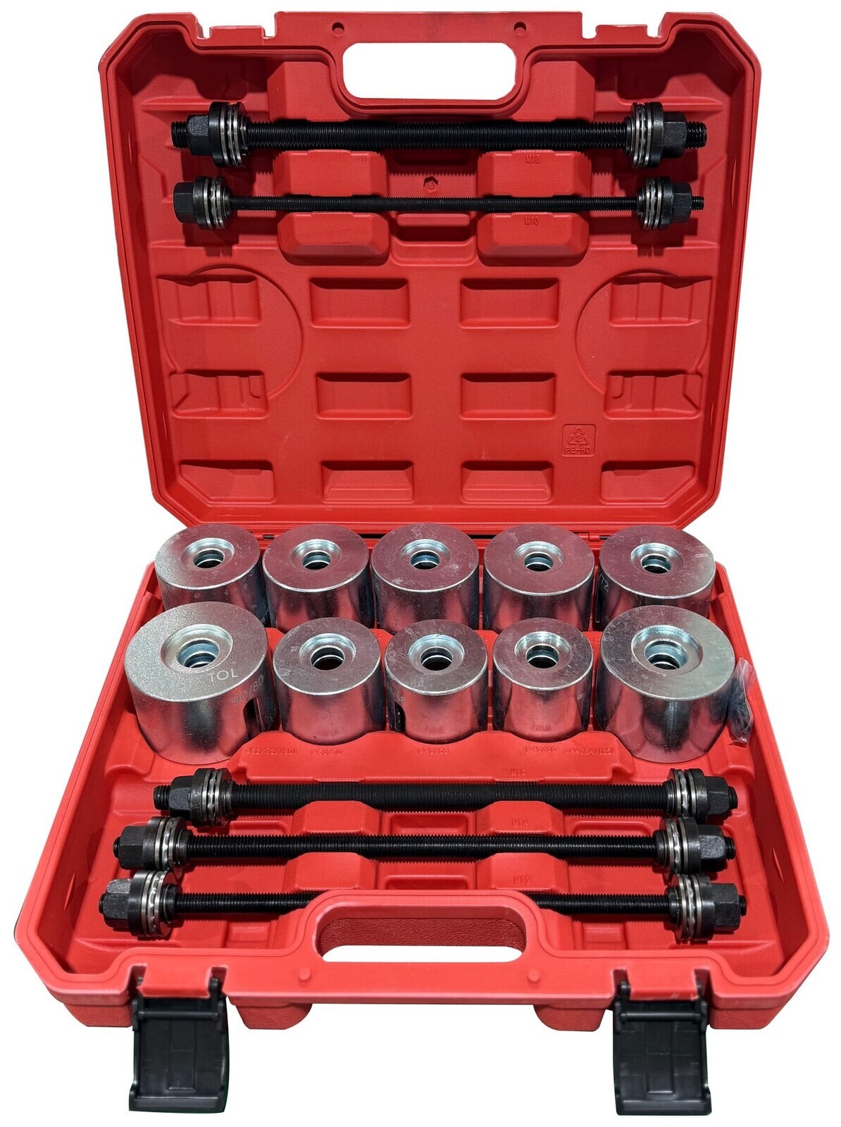 Sada na lisování a stahování ložisek a pouzder MECHANIC PULLER SET 3, 27 ks SIXTOL