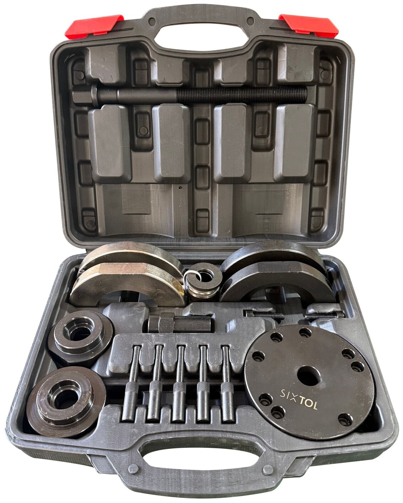 Sada na montáž a demontáž ložisek přední nápravy MECHANIC BEARING PULLER 1, 72 mm SIXTOL