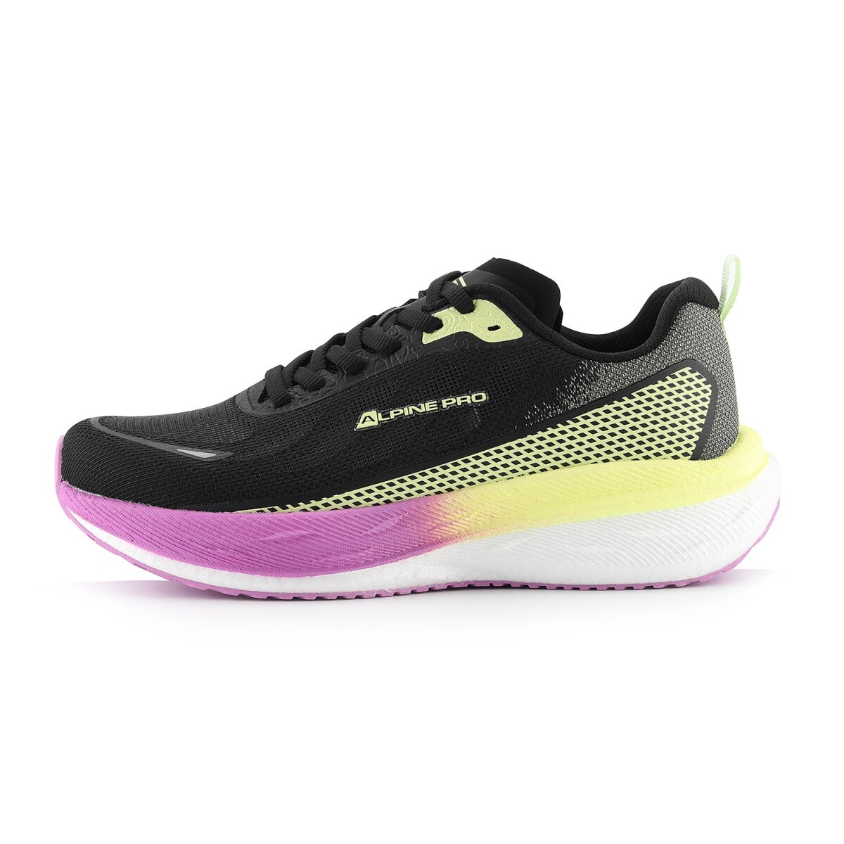 Dámská běžecká obuv s podešví carbon plate alpine pro harra černá 37