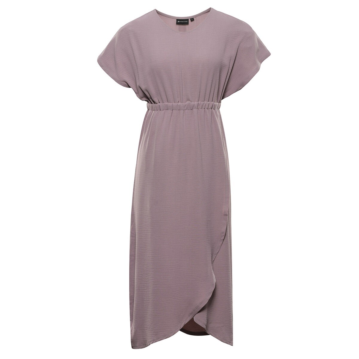 Dámské letní šaty alpine pro urama hnědá m