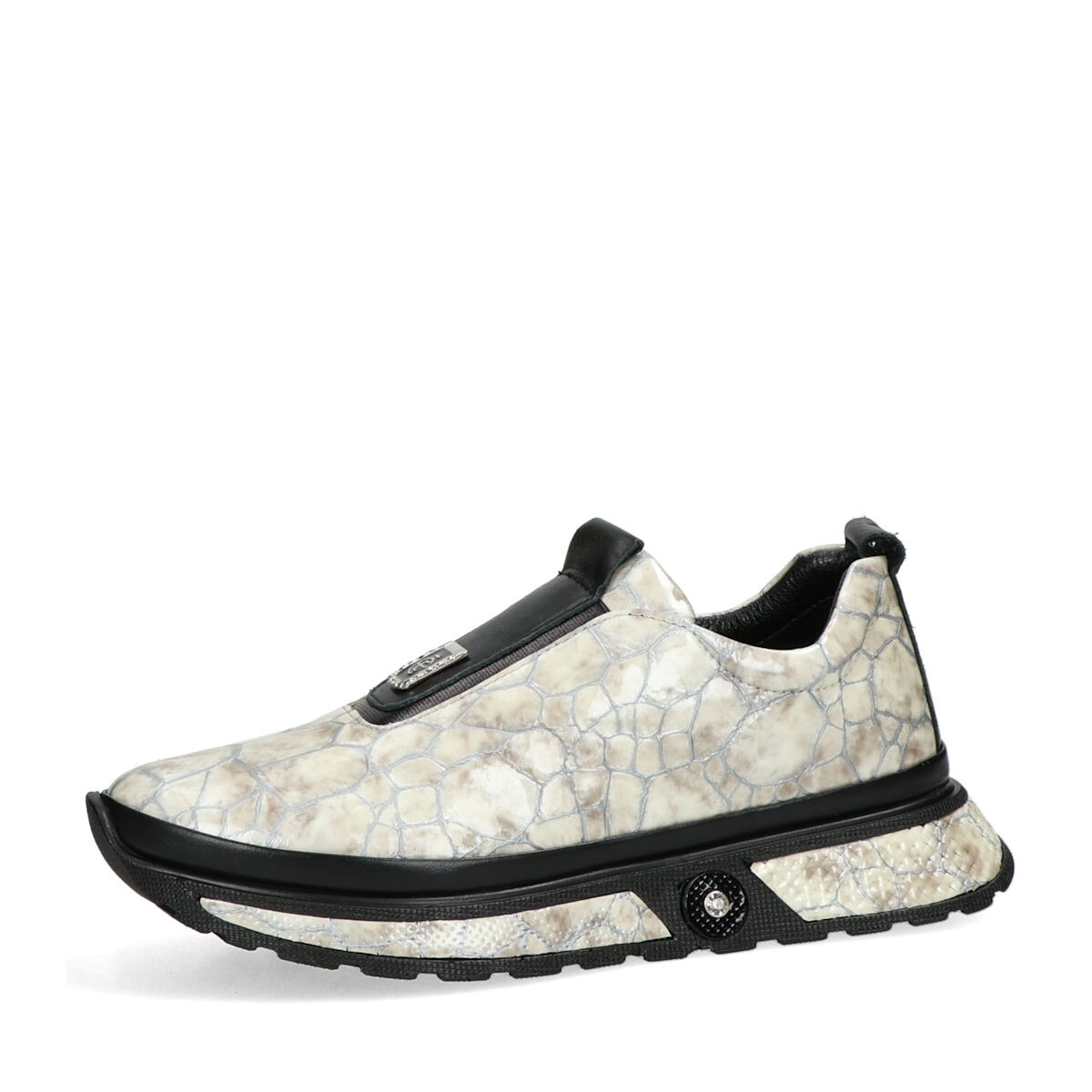 ETIMEĒ dámské kožené tenisky - šedé - 37