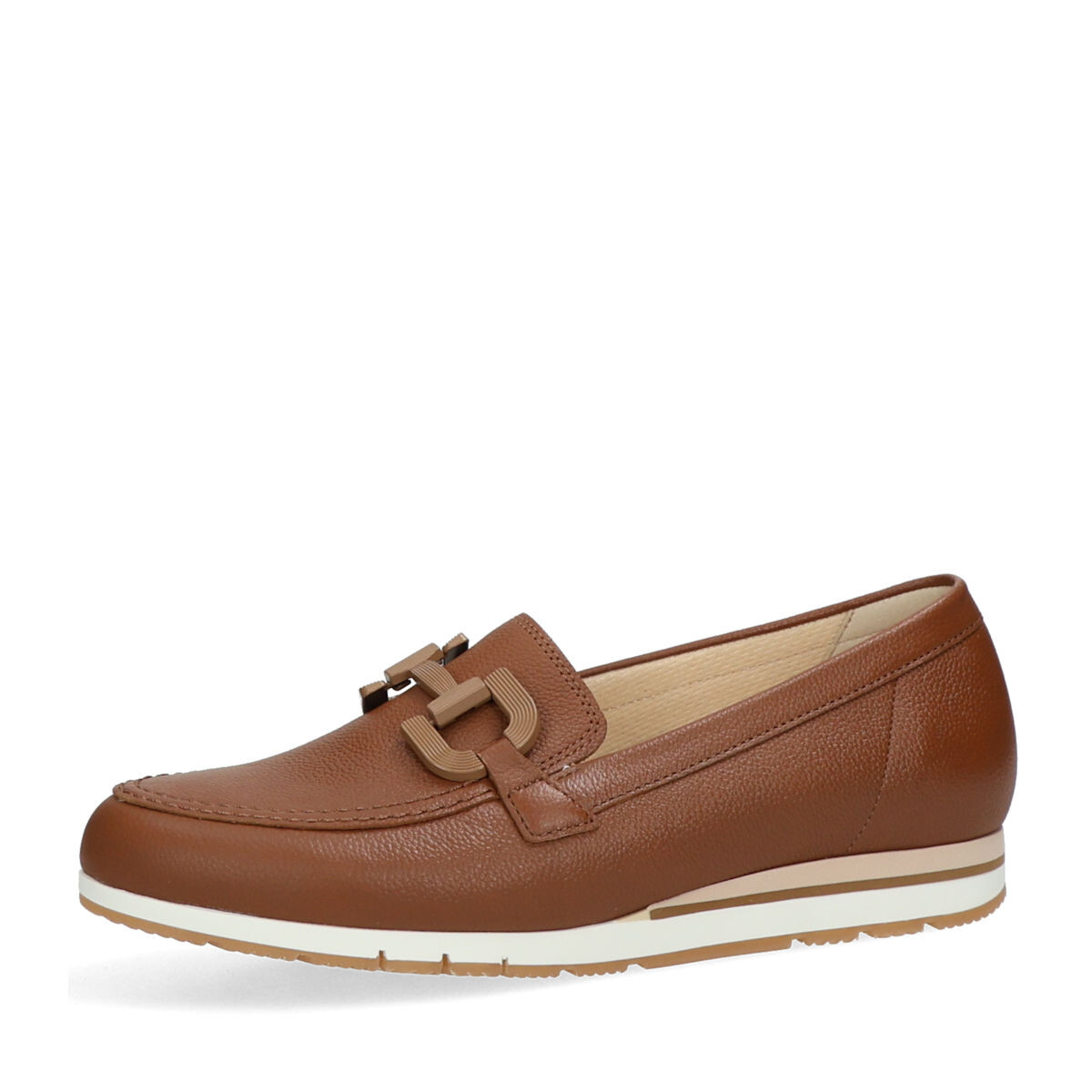 Gabor dámské kožené mokasíny - hnědé - 37.5