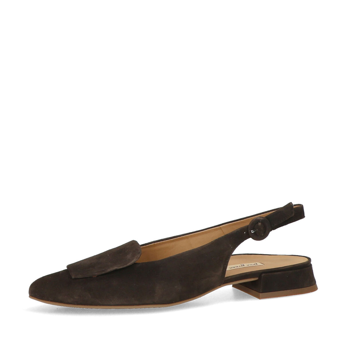 Paul Green dámské semišové lodičky - tmavohnědé - 37