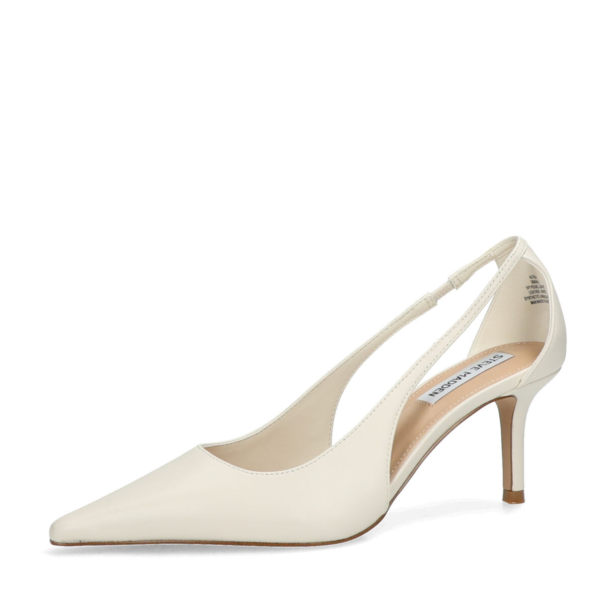 Steve Madden dámské kožené lodičky - béžovo bílé - 36