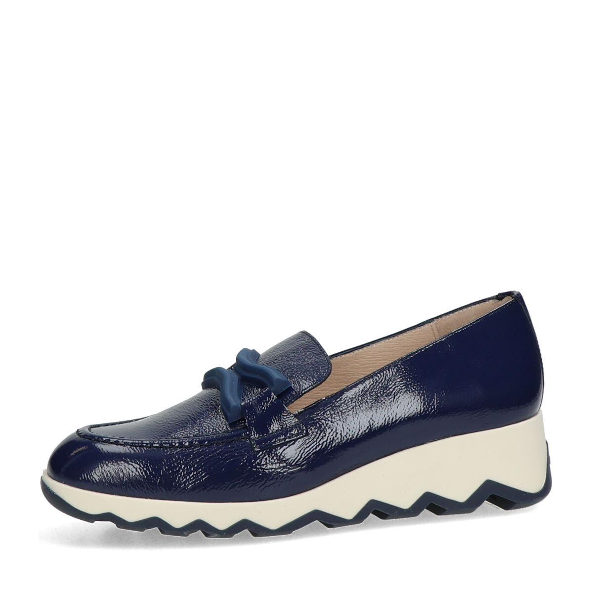 Wonders dámské kožené mokasíny - modré - 36