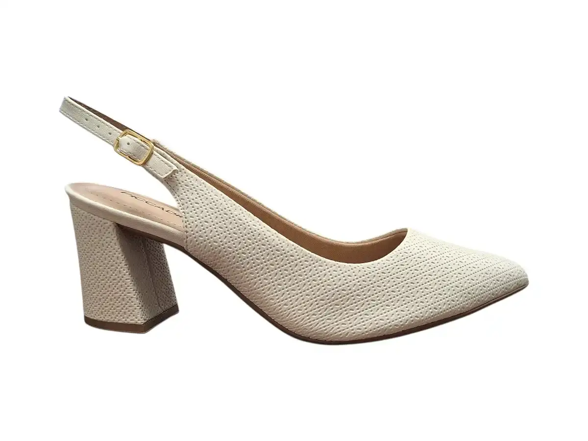 Piccadilly 745145-77 Dámské sandály na podpatku béžové 36