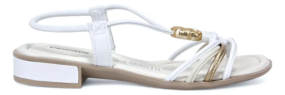 Piccadilly 590075-5 Dámské sandály bílé 36