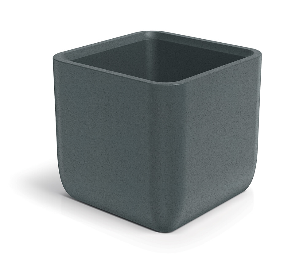 Ethick Květináč MOLTA CASE SQUARE 40 cm, grafit