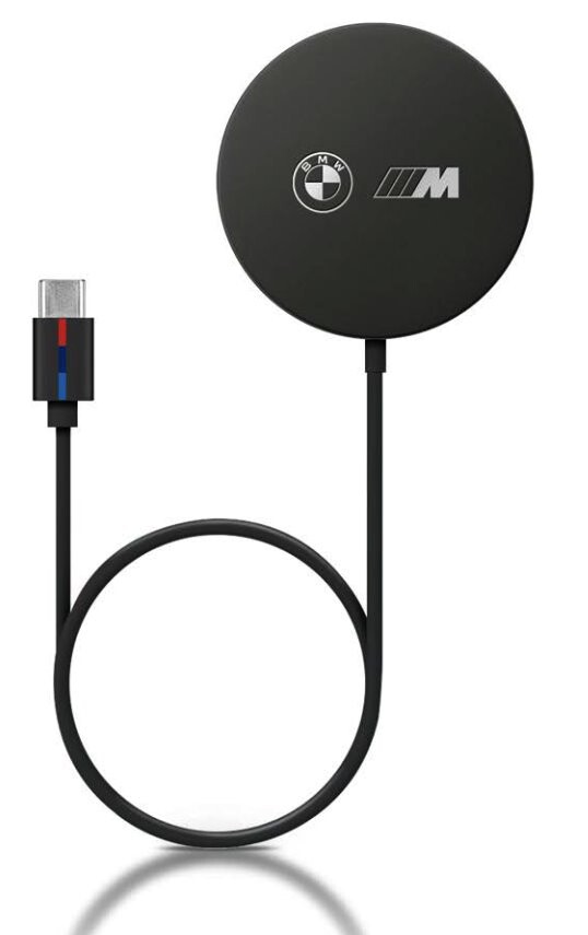 Bezdrátová nabíječka BMW M Edition 15W černá ROZBALENO
