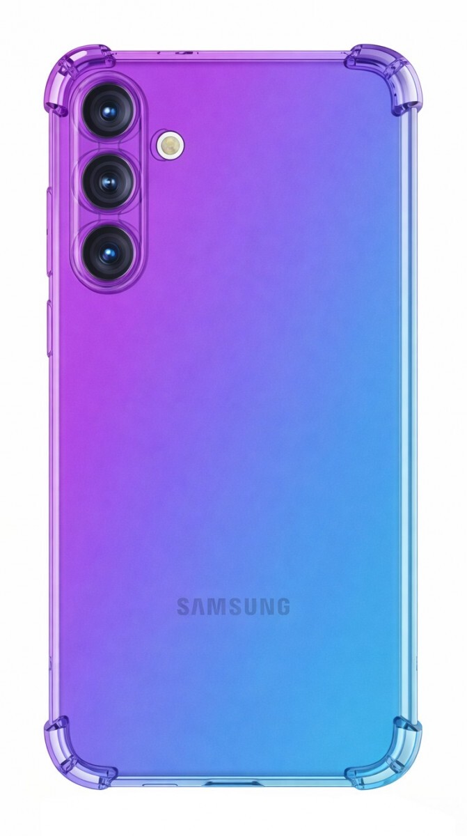 Kryt TopQ Samsung A57 5G Shock duhový fialovo-modrý 172648