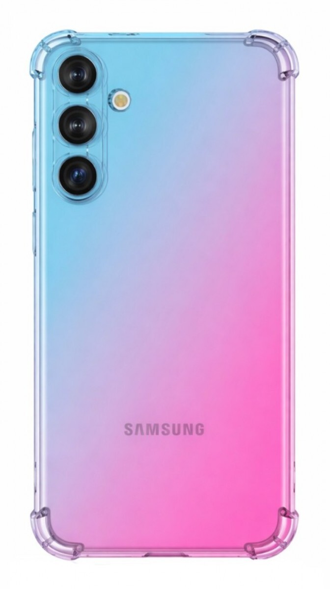Kryt TopQ Samsung A57 5G Shock duhový modro-růžový 172638