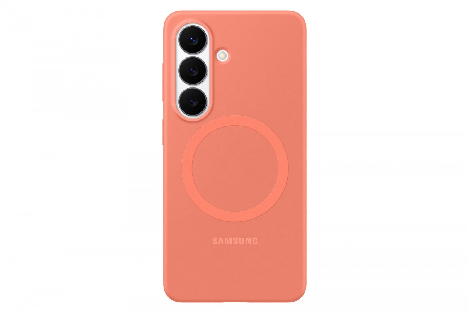 Silikonový magnetický kryt EF-ES942COE Samsung pro Galaxy S26 Coral Red