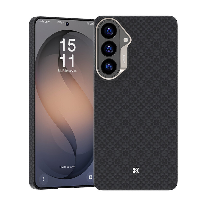 Kryt Benks Magnetic ArmorAir Kevlar 600D pro Samsung Galaxy S26, černý