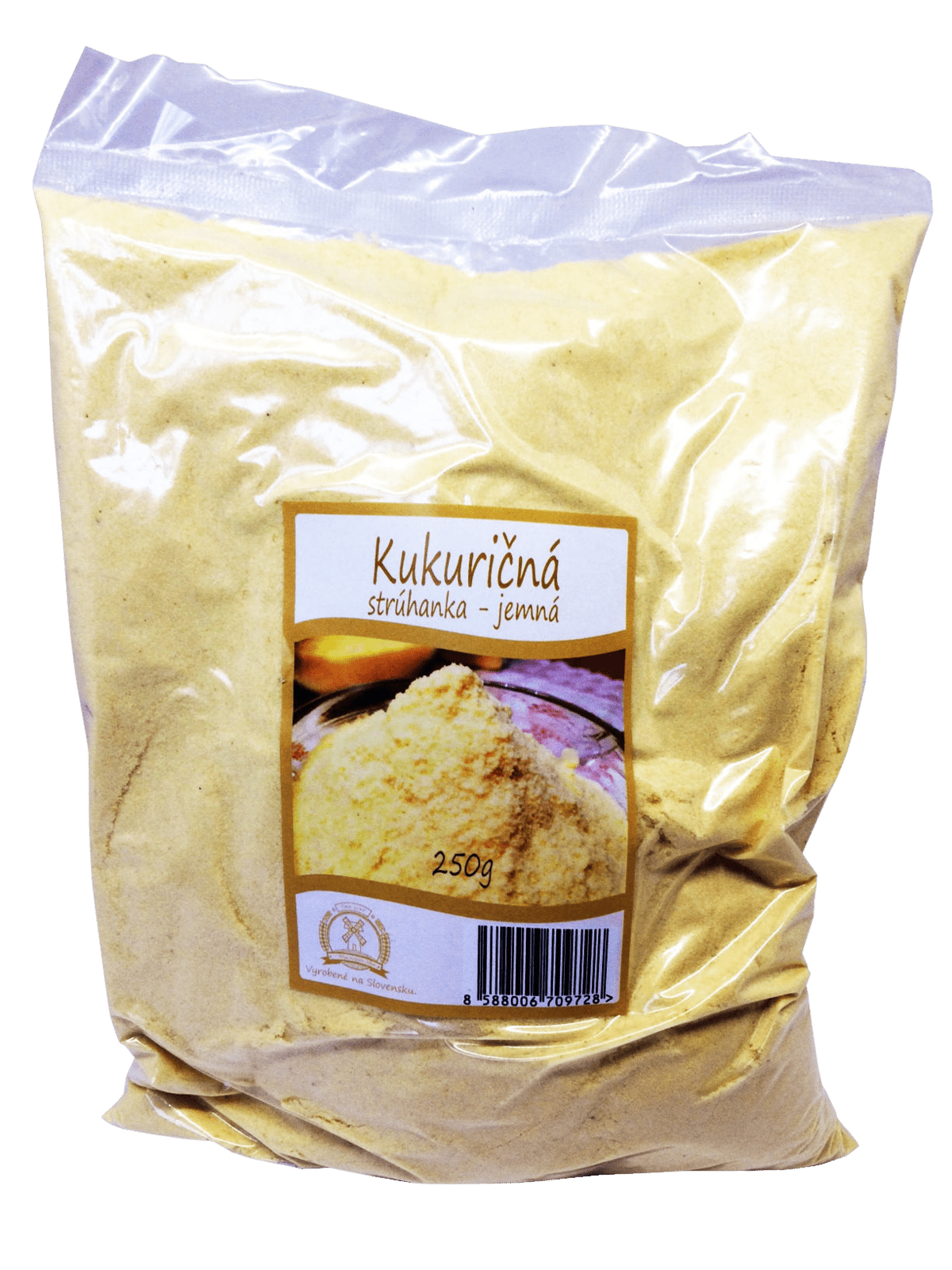 NAJTELO Kukuřičná strouhanka extrudovaná jemná 250 g