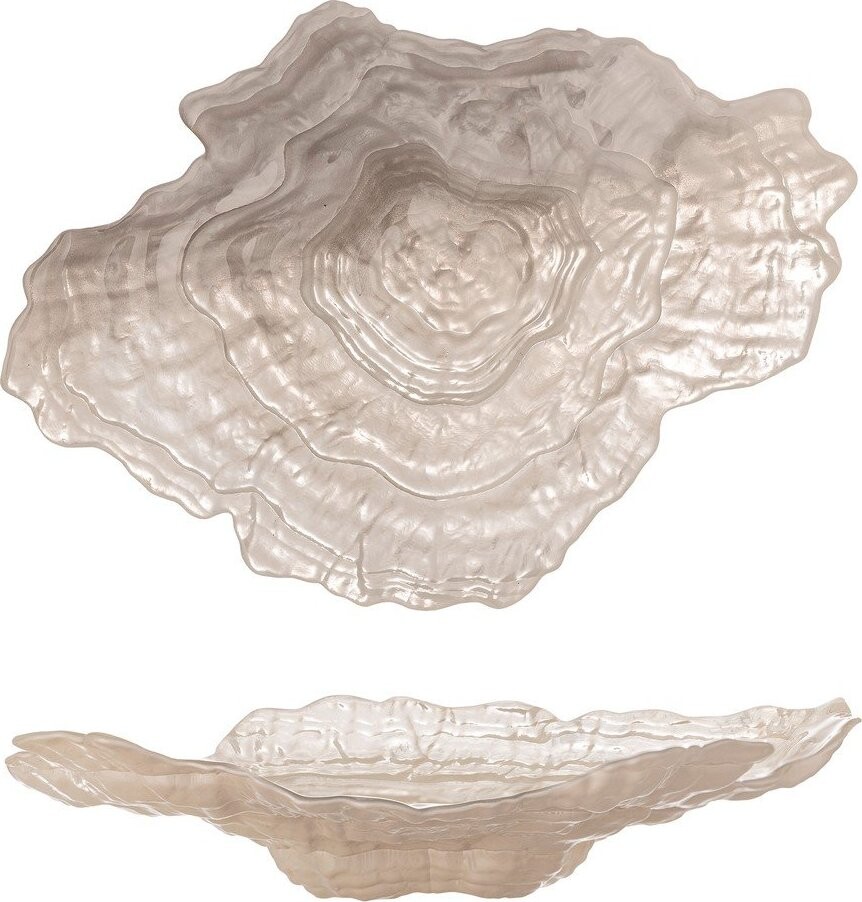 Skleněná dekorativní mísa 29x38 cm Aiku – Bloomingville