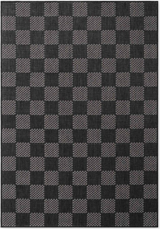 Černý/krémový vnitřní a venkovní koberec 120x170 cm Haringey Dorothy – Ted Baker