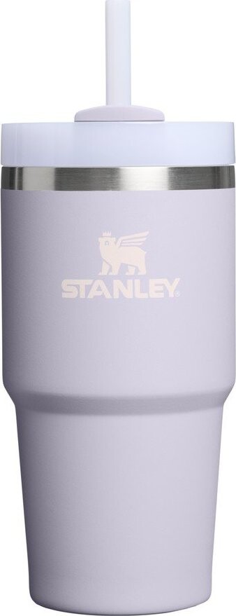 Termoska s brčkem z nerezové oceli v levandulové barvě 600 ml Quencher H2.O FlowState™ Tumbler Purple Dust – Stanley