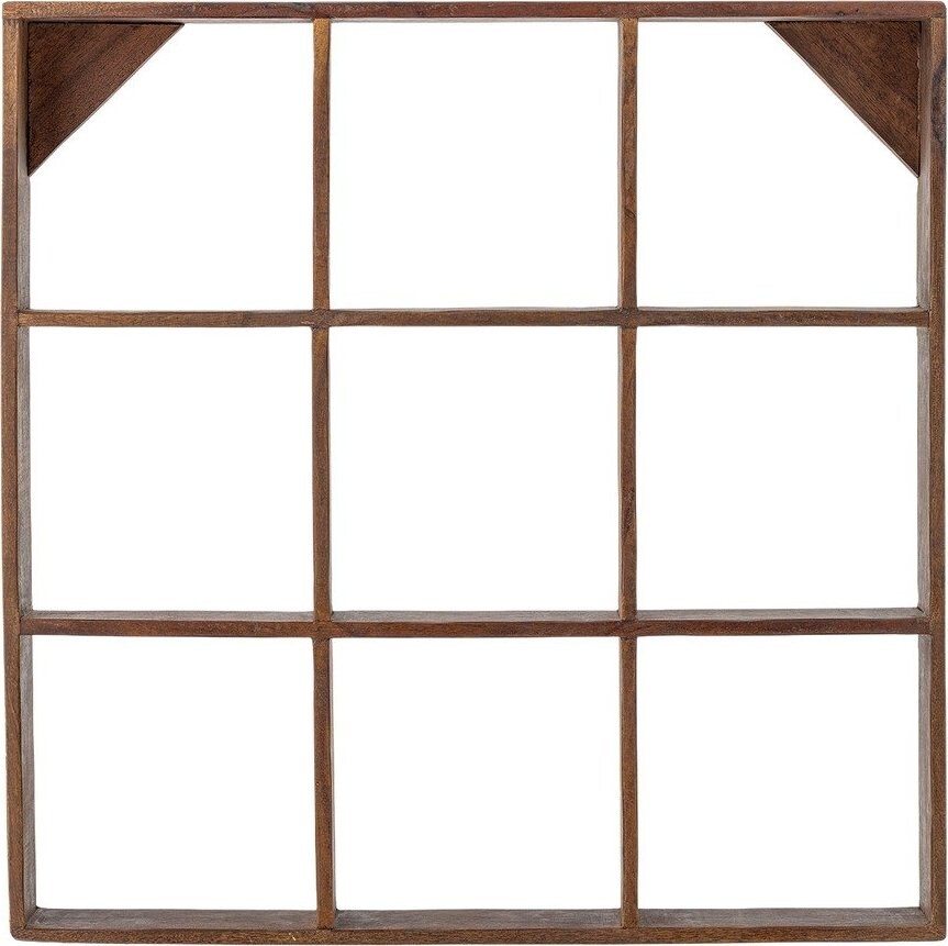 Patrová police z recyklovaného dřeva v přírodní barvě 53 cm Tilo – Bloomingville