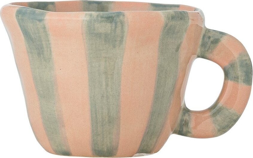 Světle zelený/světle růžový keramický šálek na espresso 110 ml Nini – Bloomingville