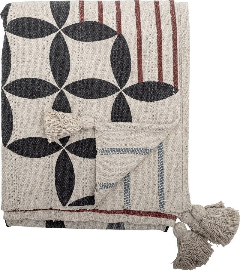 Deka s příměsí bavlny 130x155 cm Forma – Bloomingville