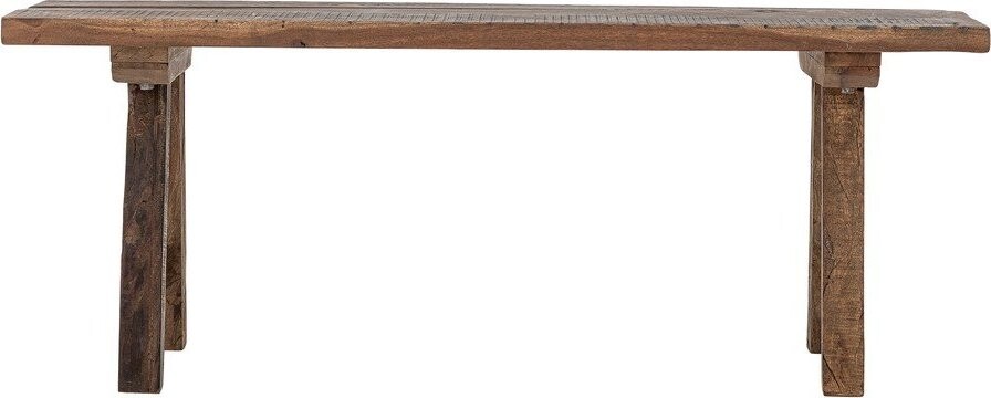 Dřevěná zahradní lavice v přírodní barvě Brosse – Bloomingville