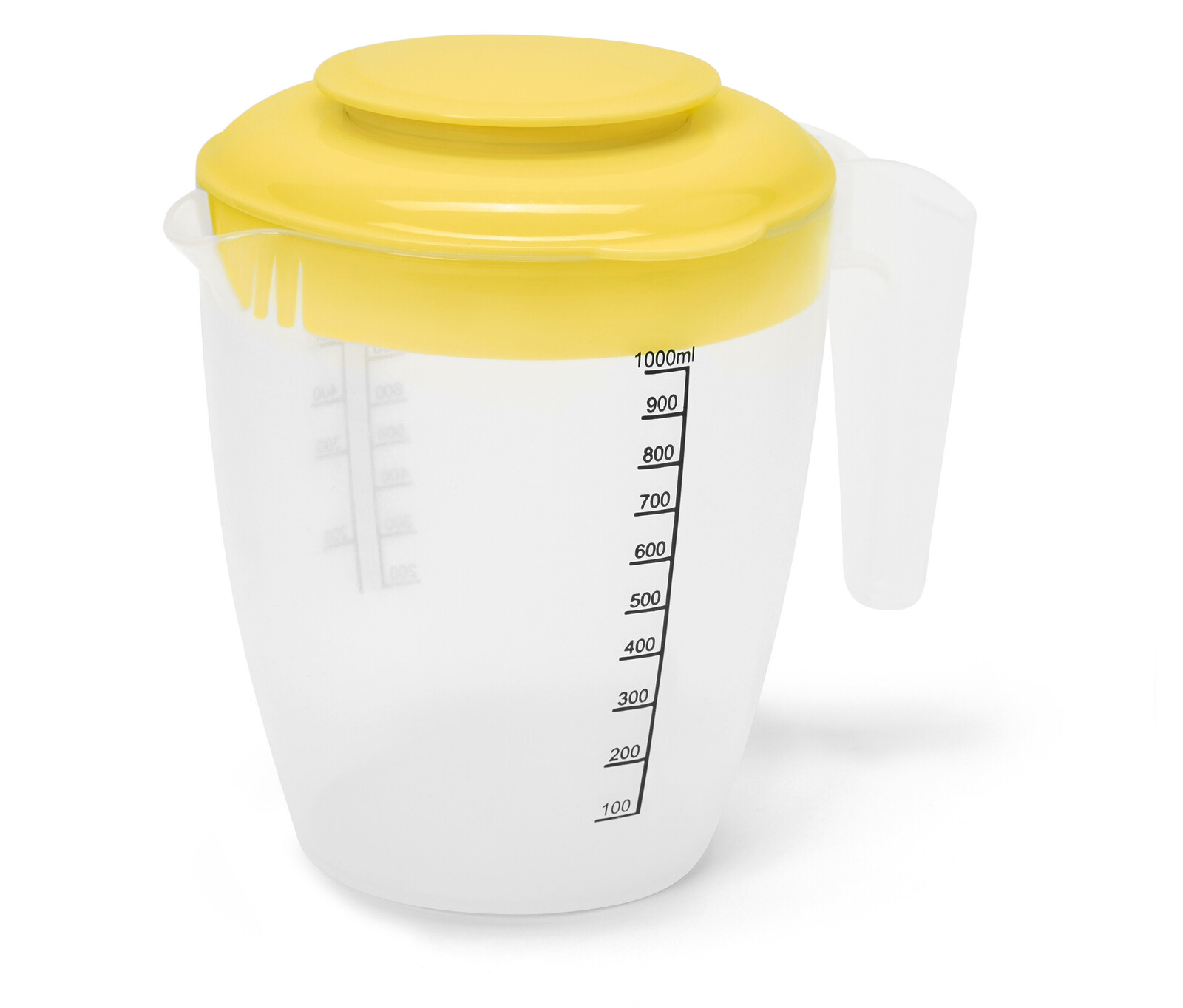 Tchibo - Mixovací nádoba s víkem - barva: žlutá