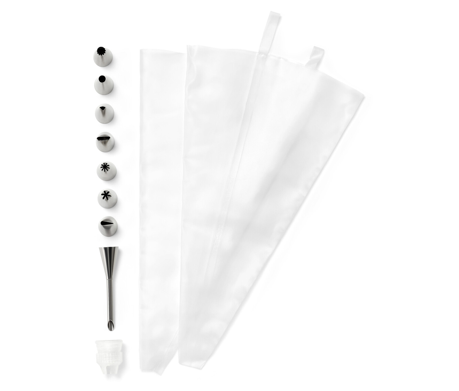 Tchibo - Sada zdobicích špiček - barva: žlutá