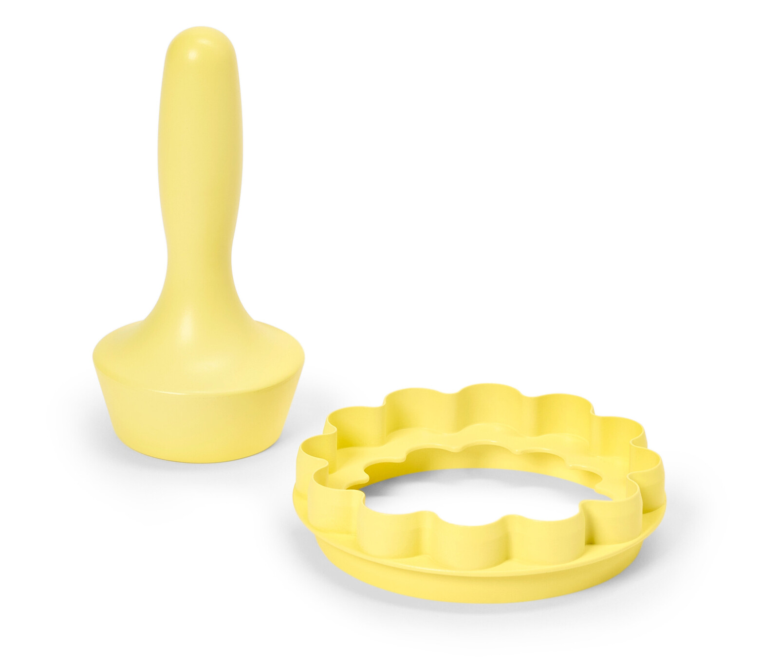 Tchibo - Formička na těsto - barva: žlutá