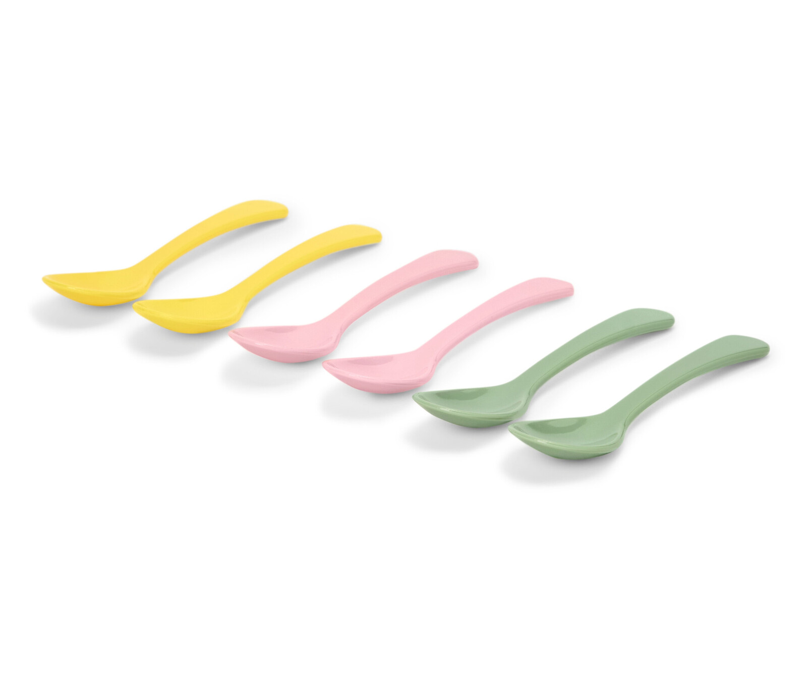 Tchibo - Lžičky na vajíčka - barva: zelená