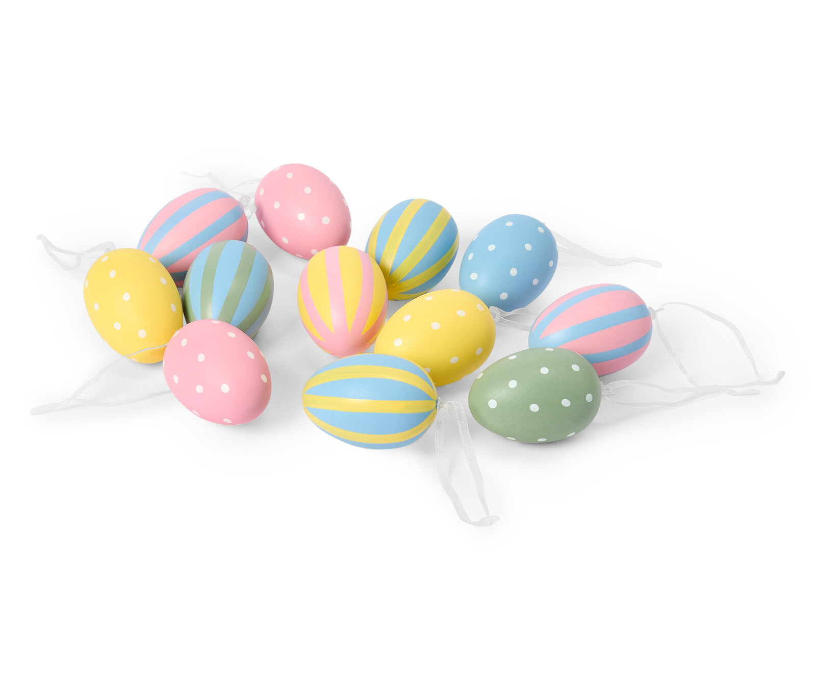 Tchibo - Ozdoby ve tvaru velikonočního vajíčka - barva: zelená