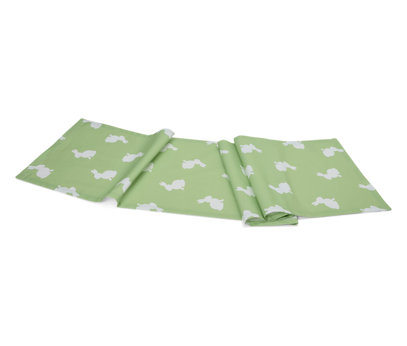 Tchibo - Běhoun na stůl »Zajíčci« - barva: bílá