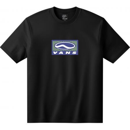 Triko Vans Sidestripe Sportswear S/S - Černá - L