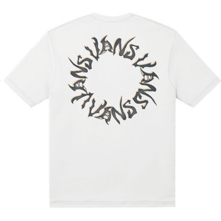 Triko Vans Wild Circle S/S - Bílá - L