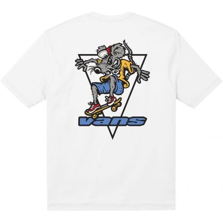 Triko Vans Rad Rat S/S Boys - Bílá - 4