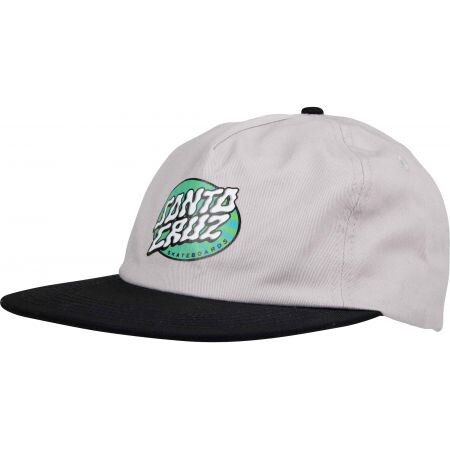 Kšiltovka Santa Cruz Stamped Opus Snapba - Bílá - Univerzální