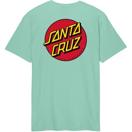 Triko Santa Cruz Classic Dot Chest - Červená - L