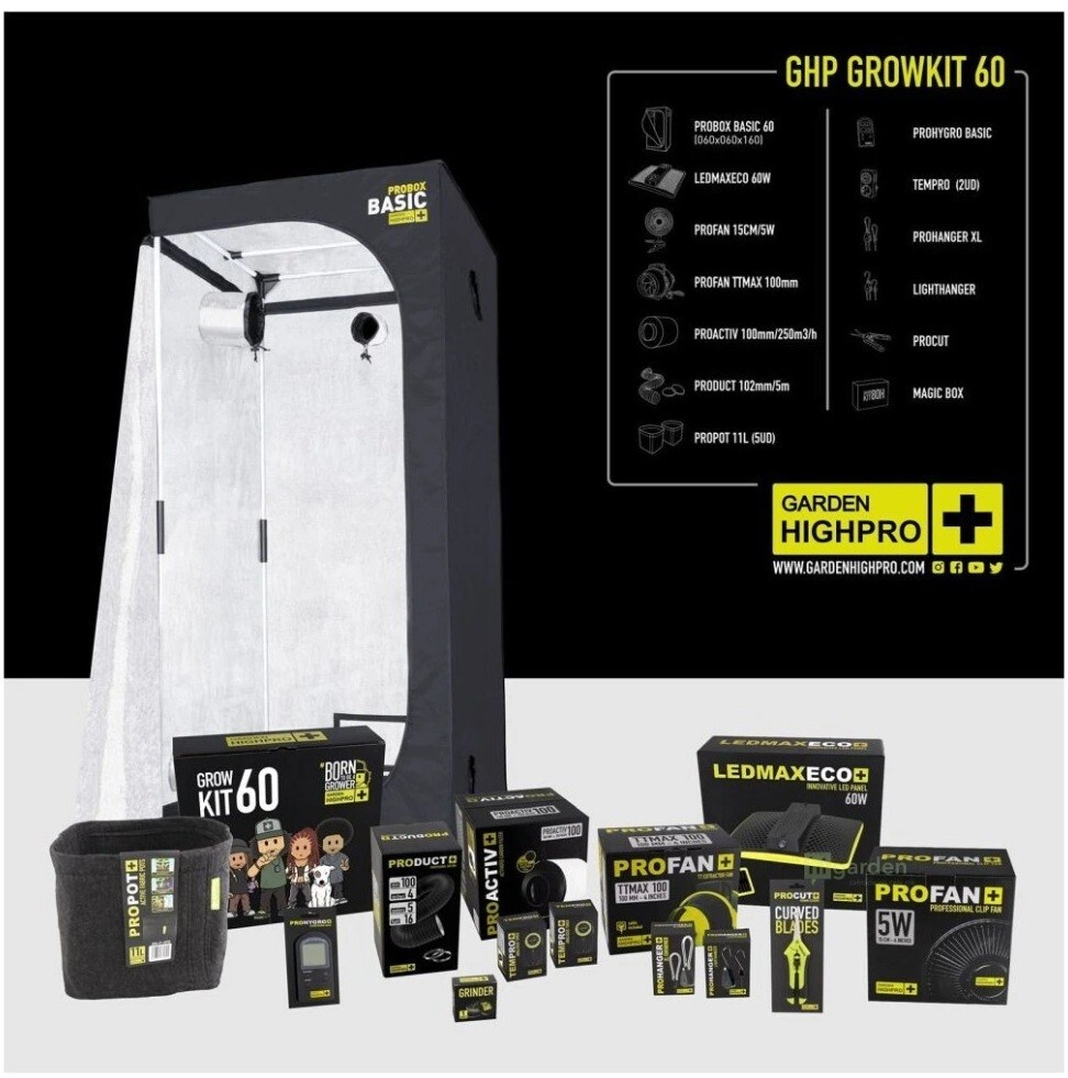 Kompletní pěstební kit - 60x60x160 cm