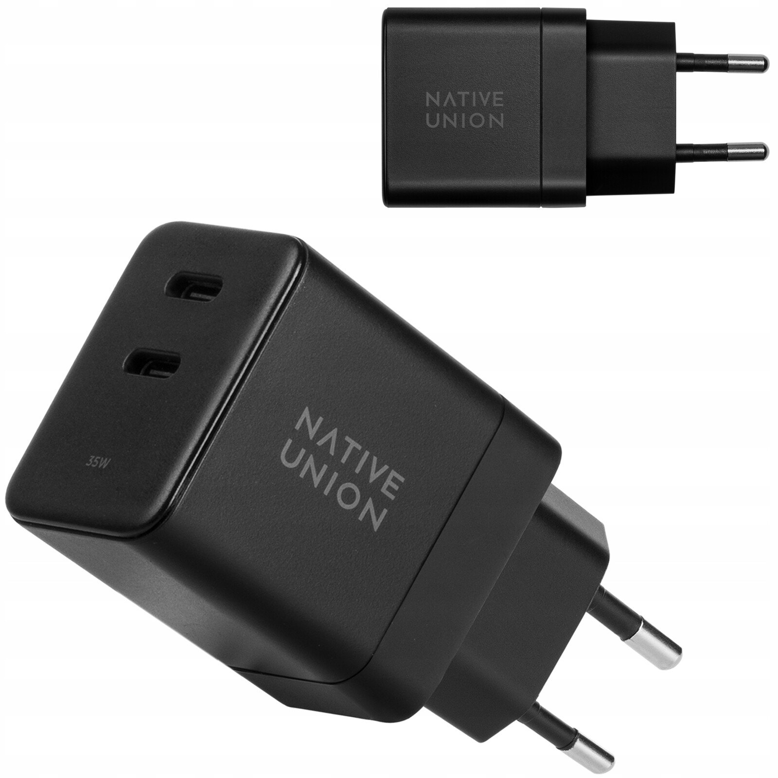 Native Union Fast GaN Charger – Síťová nabíječka 2x Usb-c 35W napájecí adaptér