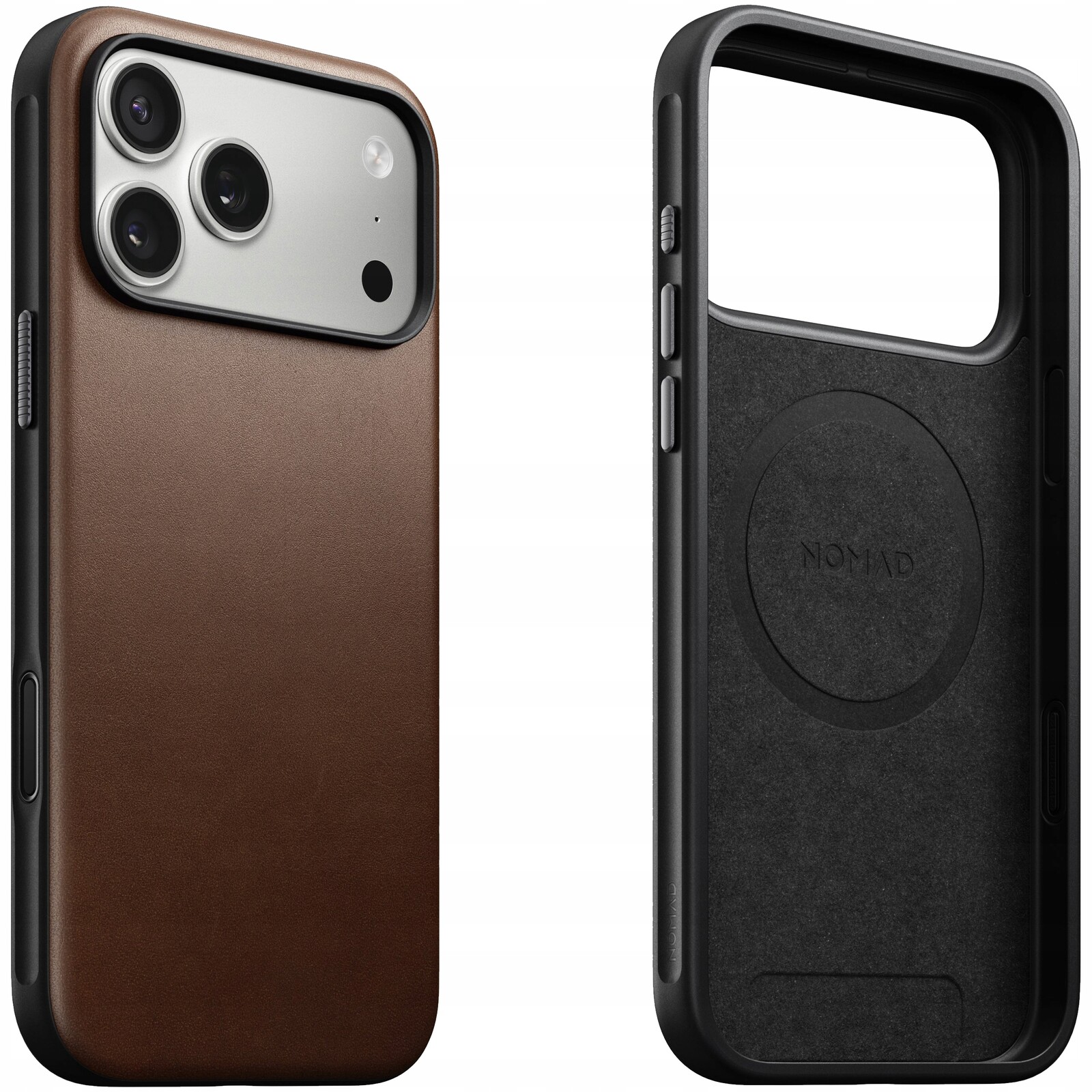 Nomad Modern Leather Case – Pouzdro s MagSafe pro iPhone 17 Pro Max