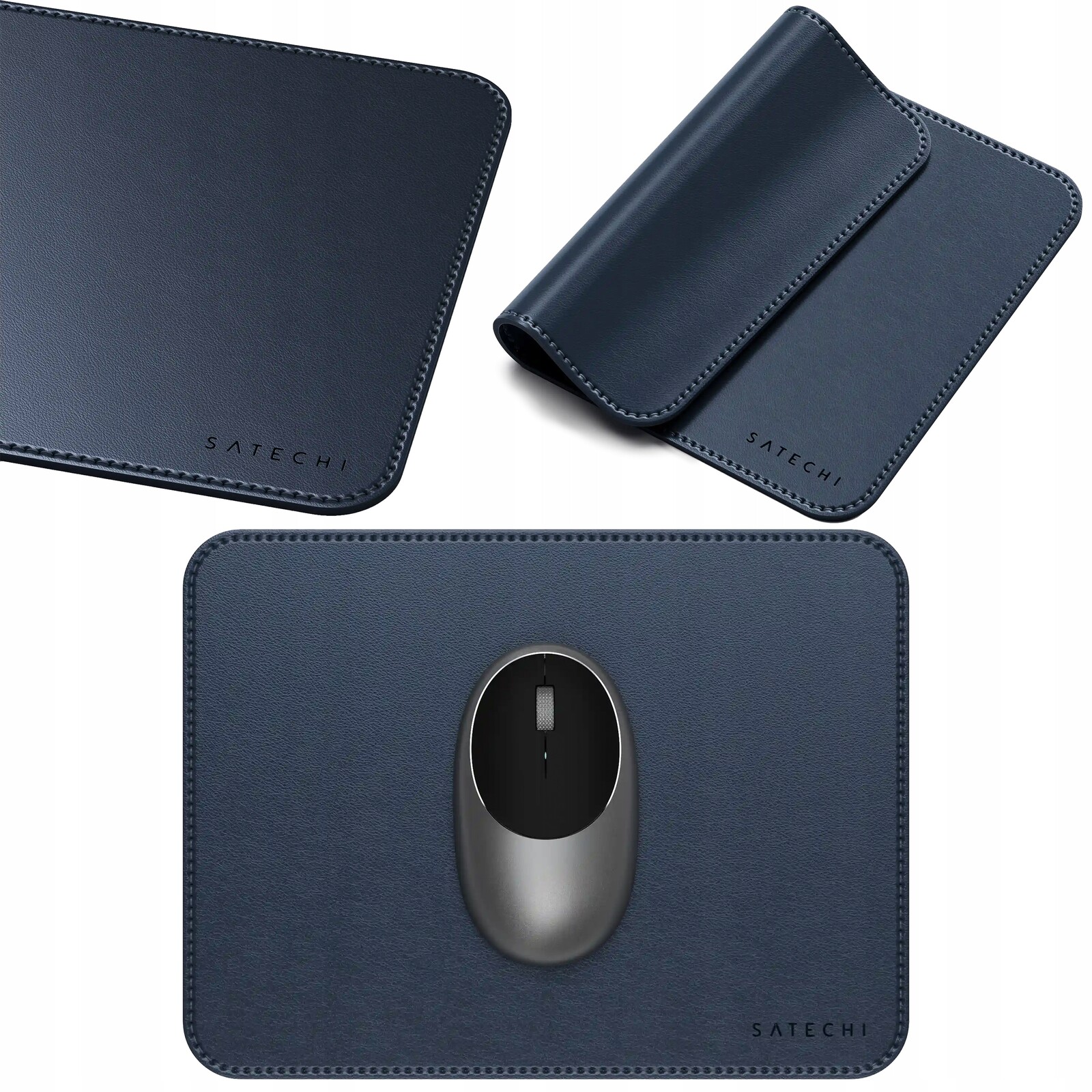 Satechi Vegan-Leather Premium Mouse Pad – kožená podložka pod myš